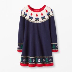Hanna Andersson Gnome Sweater Dress Size 4T ♥️